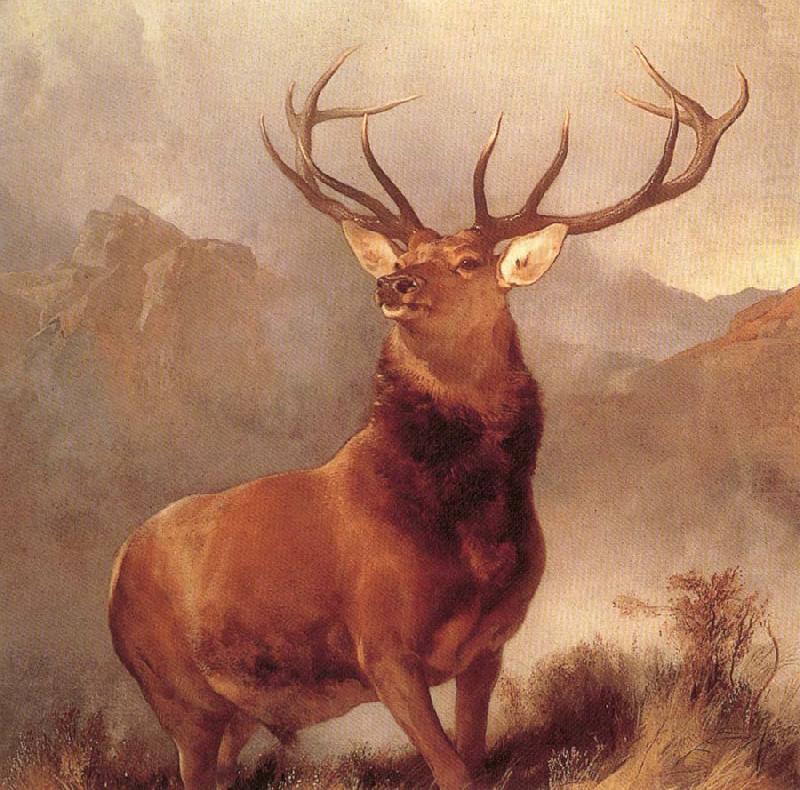 Sir Edwin Landseer Monarch of The Glen china oil painting image